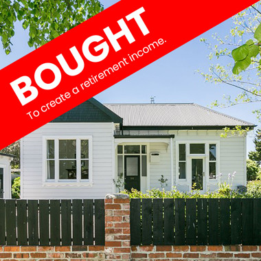 Bought - To create a retirement income